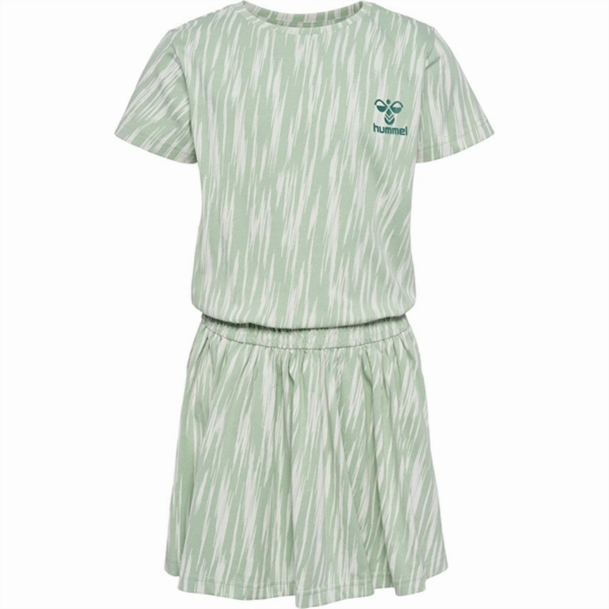 Textured Flow Hummel Silt Green Sophia Dress S/S