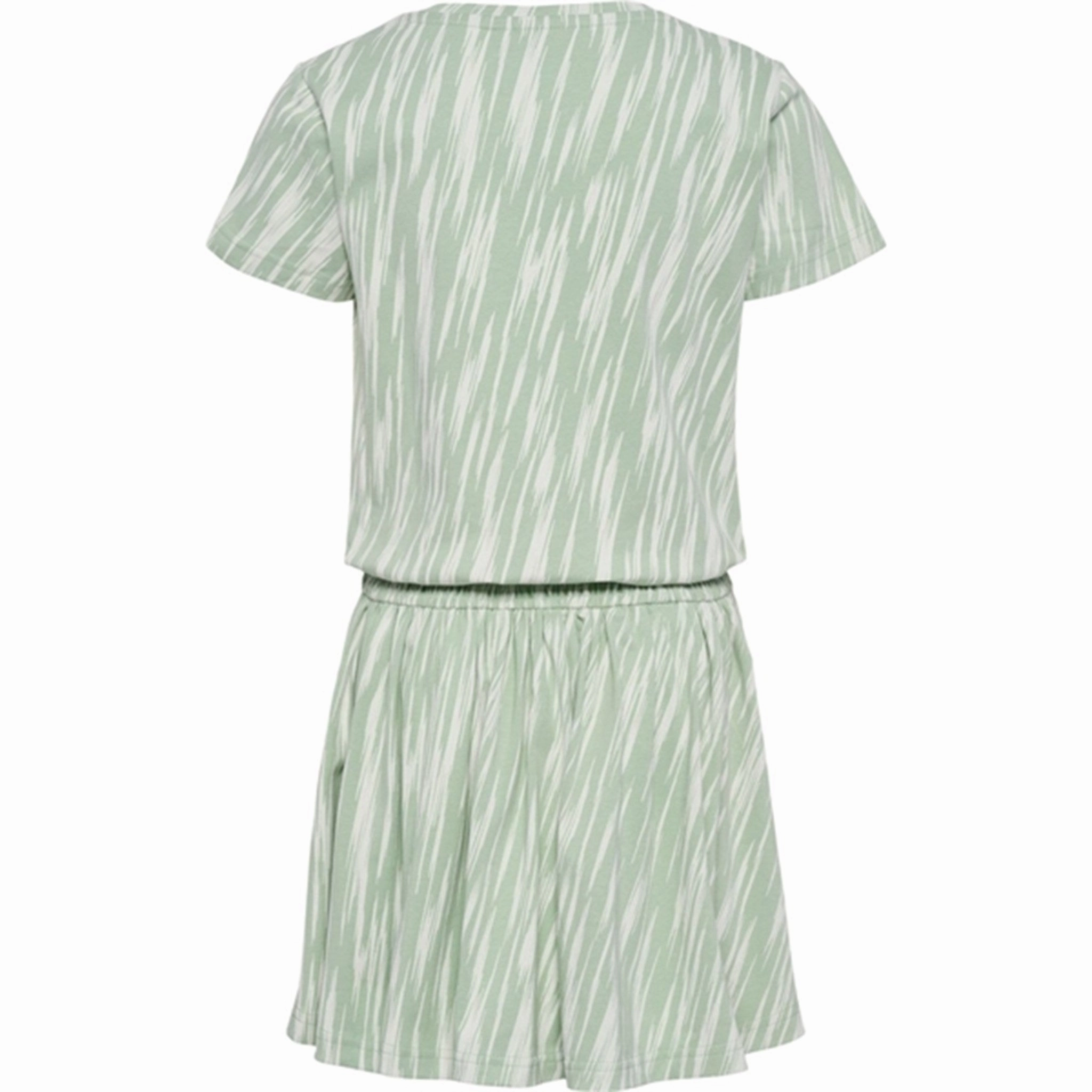 Hummel Silt Green Sophia Dress S/S Elegant Layering Classic Line