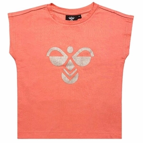 DropShoulderDesign Hummel Tea Rose Diez T-Shirt