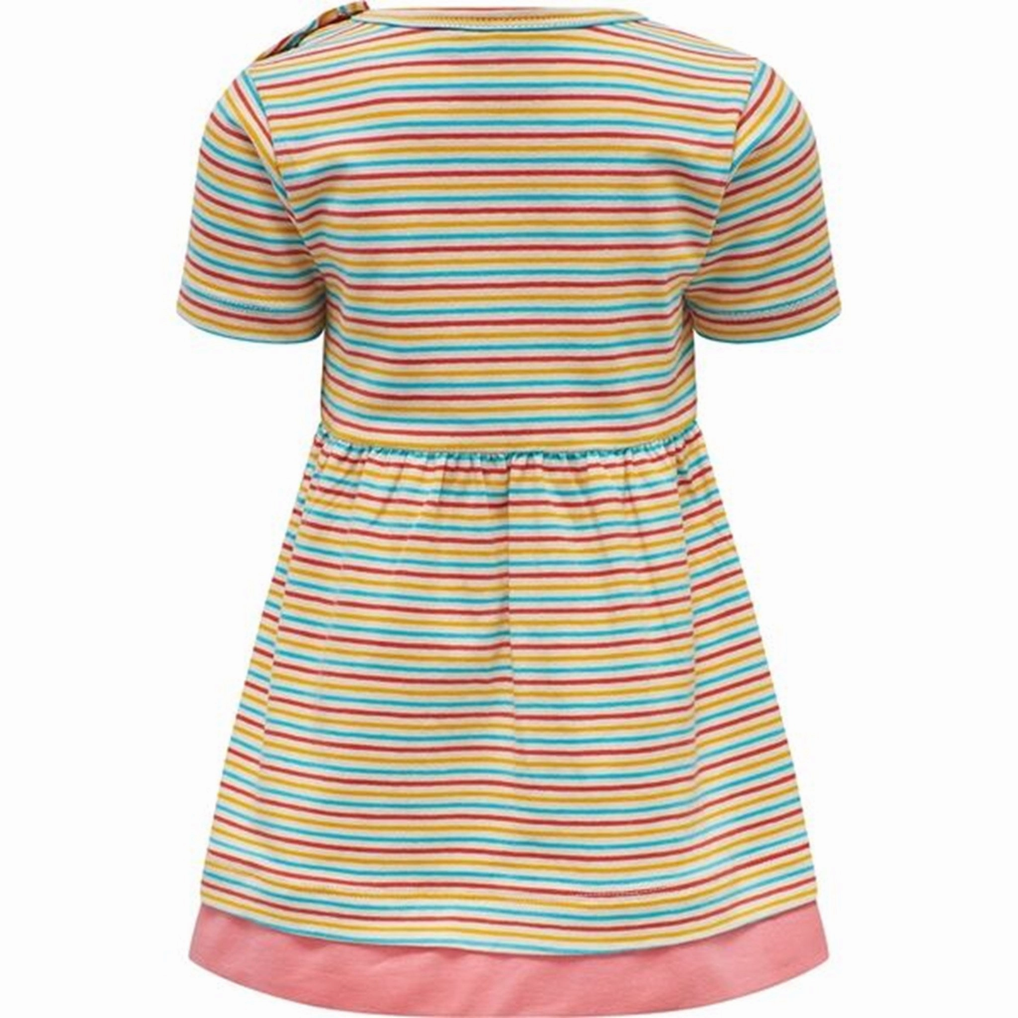 Hummel White Asparagus Amalie Dress High-Neck