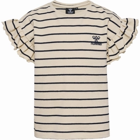 Flattering Cut Hummel Whitecap Gray Ajma T-Shirt S/S