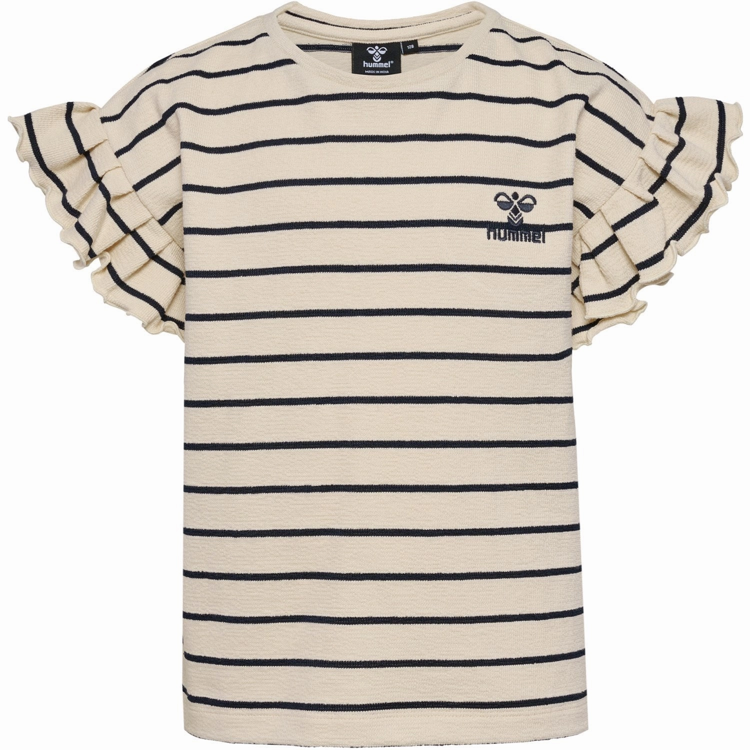 Hummel Whitecap Gray Ajma T-Shirt S/S Layering Must-Have Basic Wear