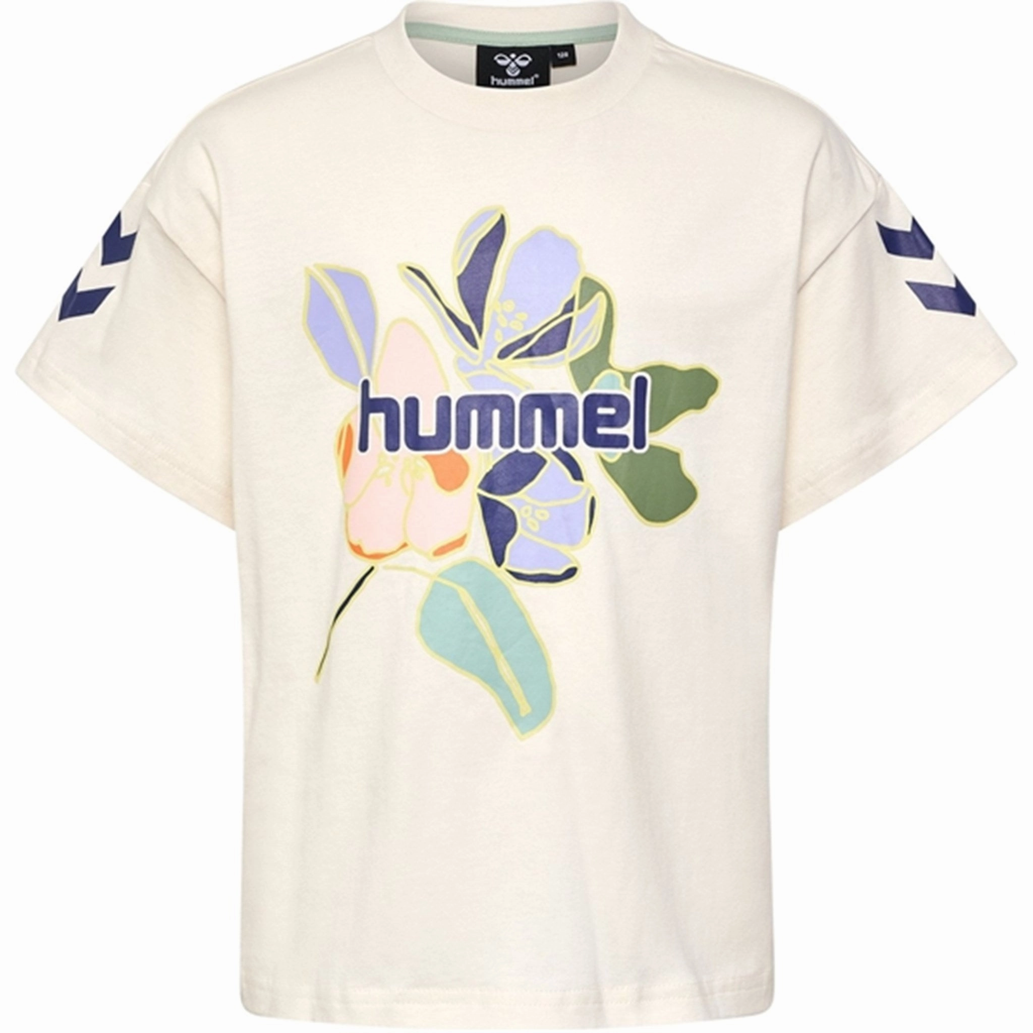 Relaxing Fit Moisture Management Hummel Whitecap Gray Art Boxy T-Shirt