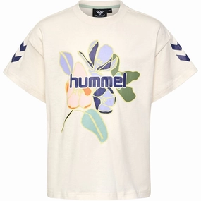 Relaxing Fit Moisture Management Hummel Whitecap Gray Art Boxy T-Shirt