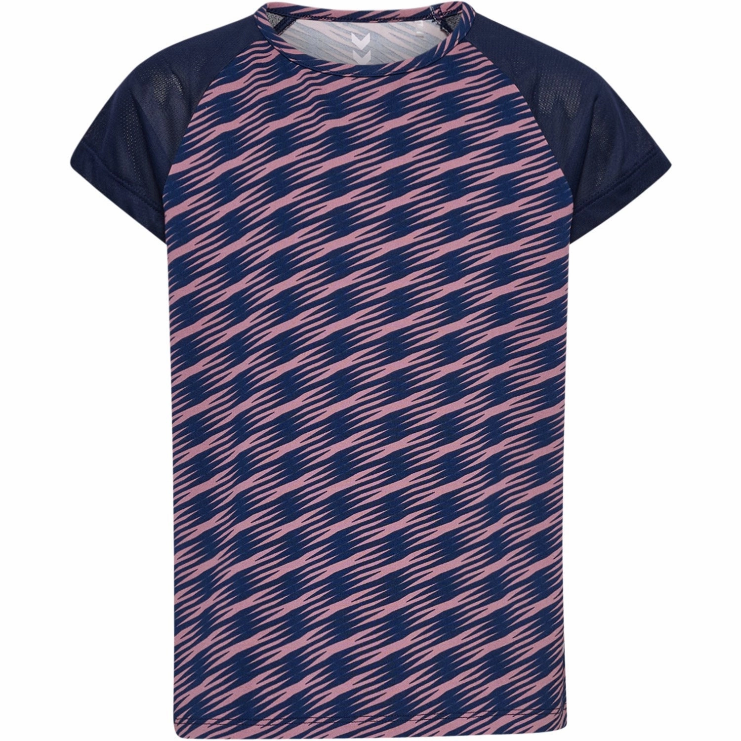 Smart Casual Stretchable Weave Hummel Wistful Mauve Mix T-Shirt