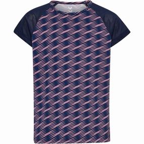 Smart Casual Stretchable Weave Hummel Wistful Mauve Mix T-Shirt