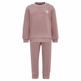 Hummel WoodRose Santo Crew Suit Satin