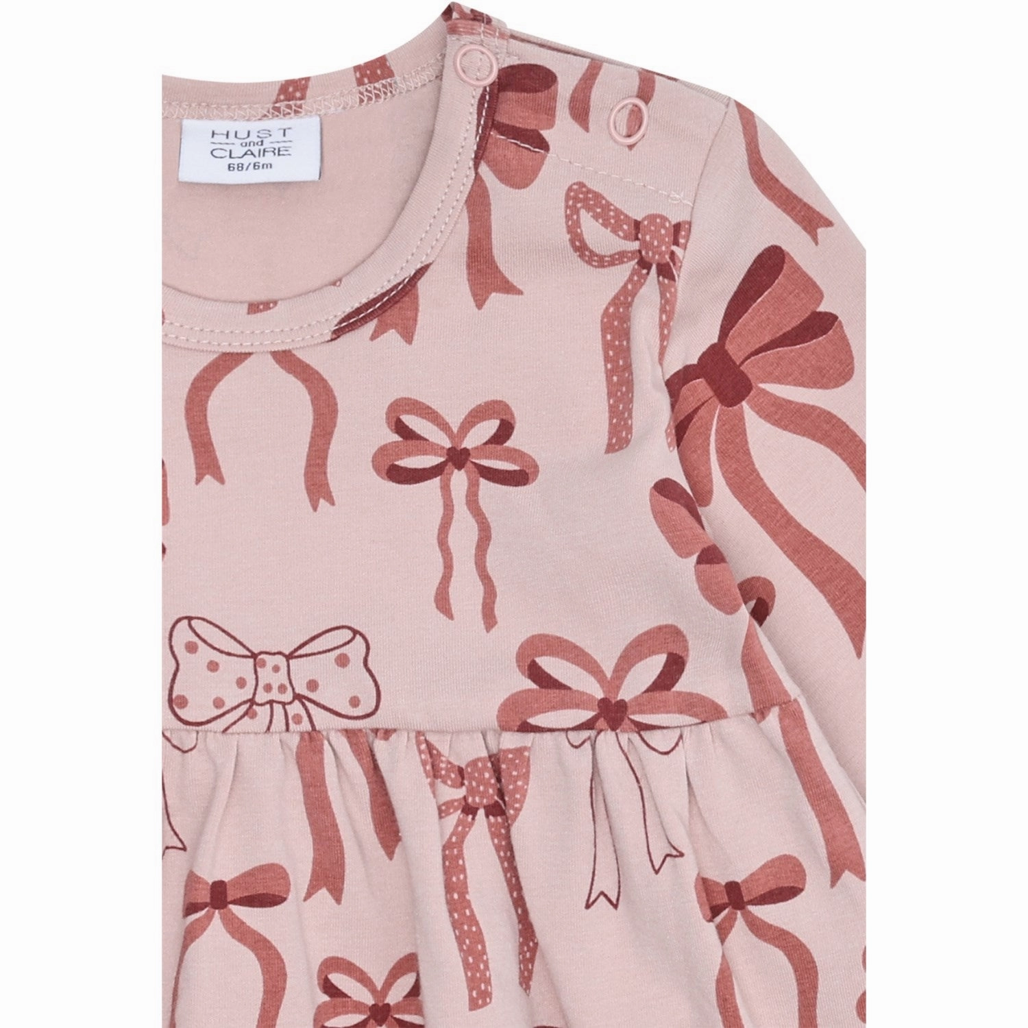 Hust & Claire Adobe Rose Kis Bows Textured Surface UVProtectiveLayer