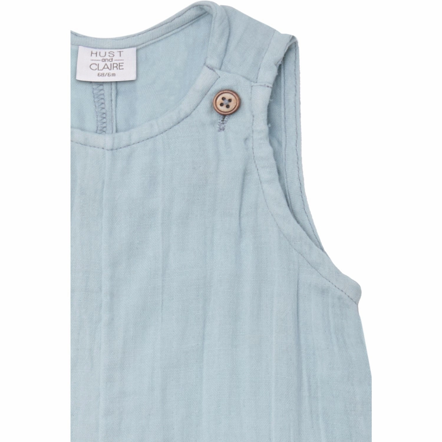 Essential Everyday Fresh Indoor Hust & Claire Baby Blue Mik Overalls
