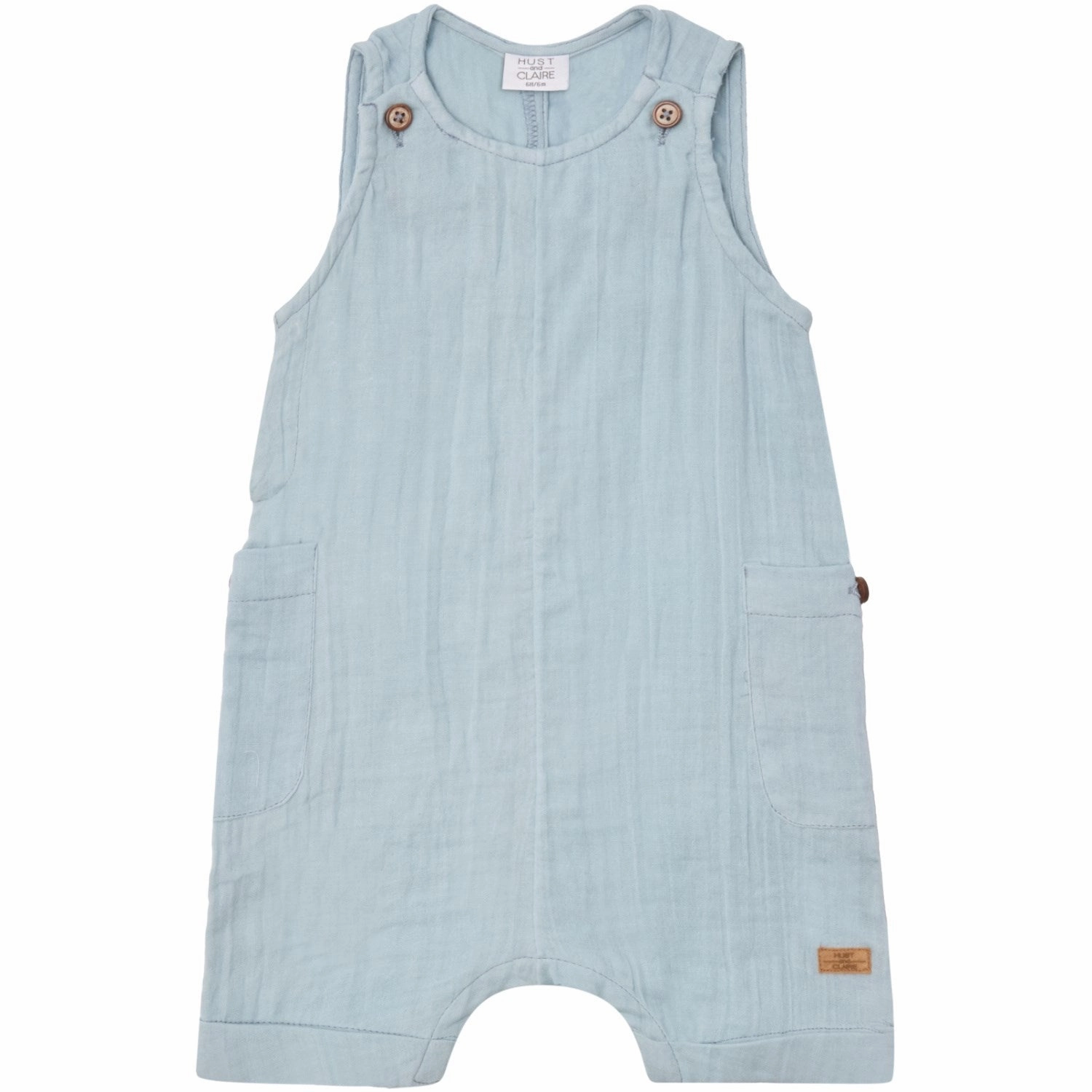 Holiday Worker Yoga Relaxed Hust & Claire Baby Blue Mik Overalls