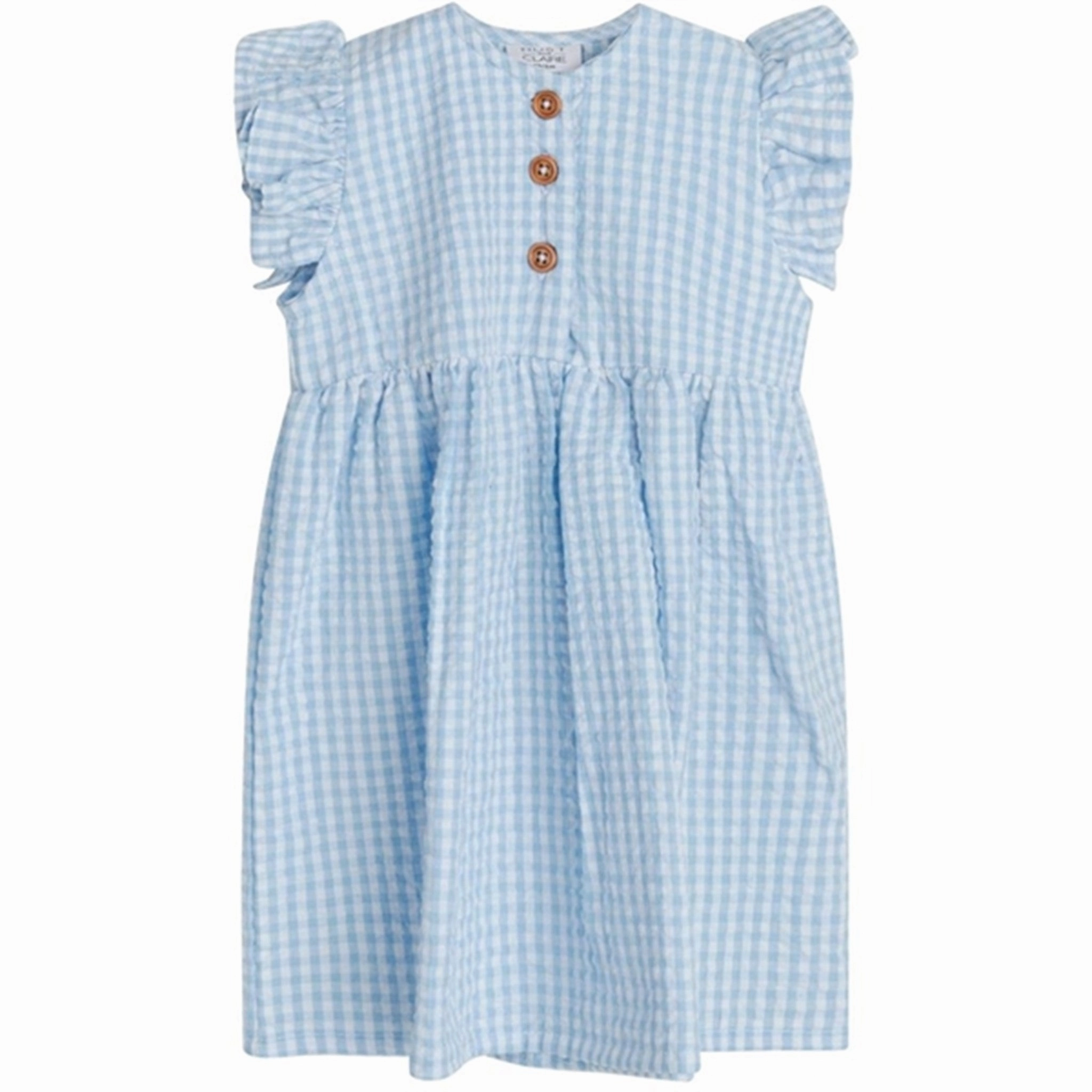 Hust & Claire Baby Kattie Dress Chambray Vibrant color dress Daily Style