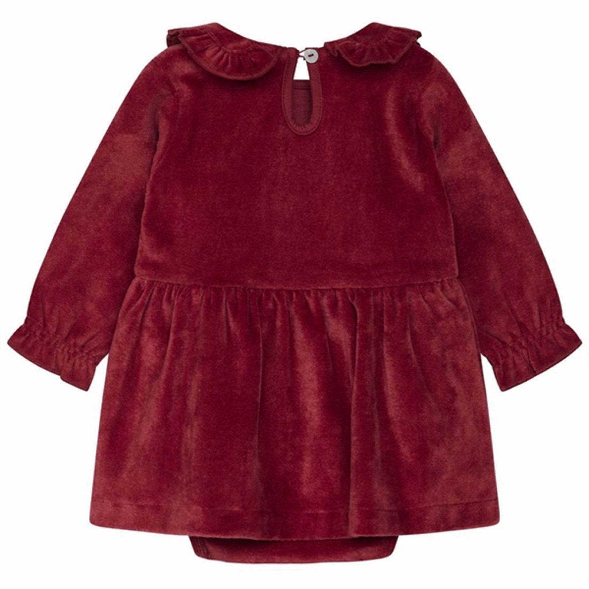 Fair-Trade Hust & Claire Baby Teaberry Denete Romper