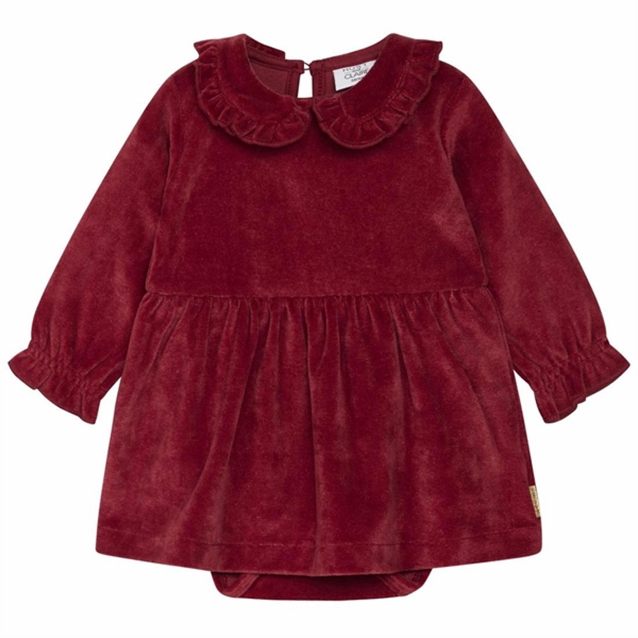 Ombre-Effect Hust & Claire Baby Teaberry Denete Romper
