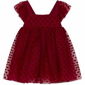 Hust & Claire Baby Teaberry Kamilia Dress warm tones
