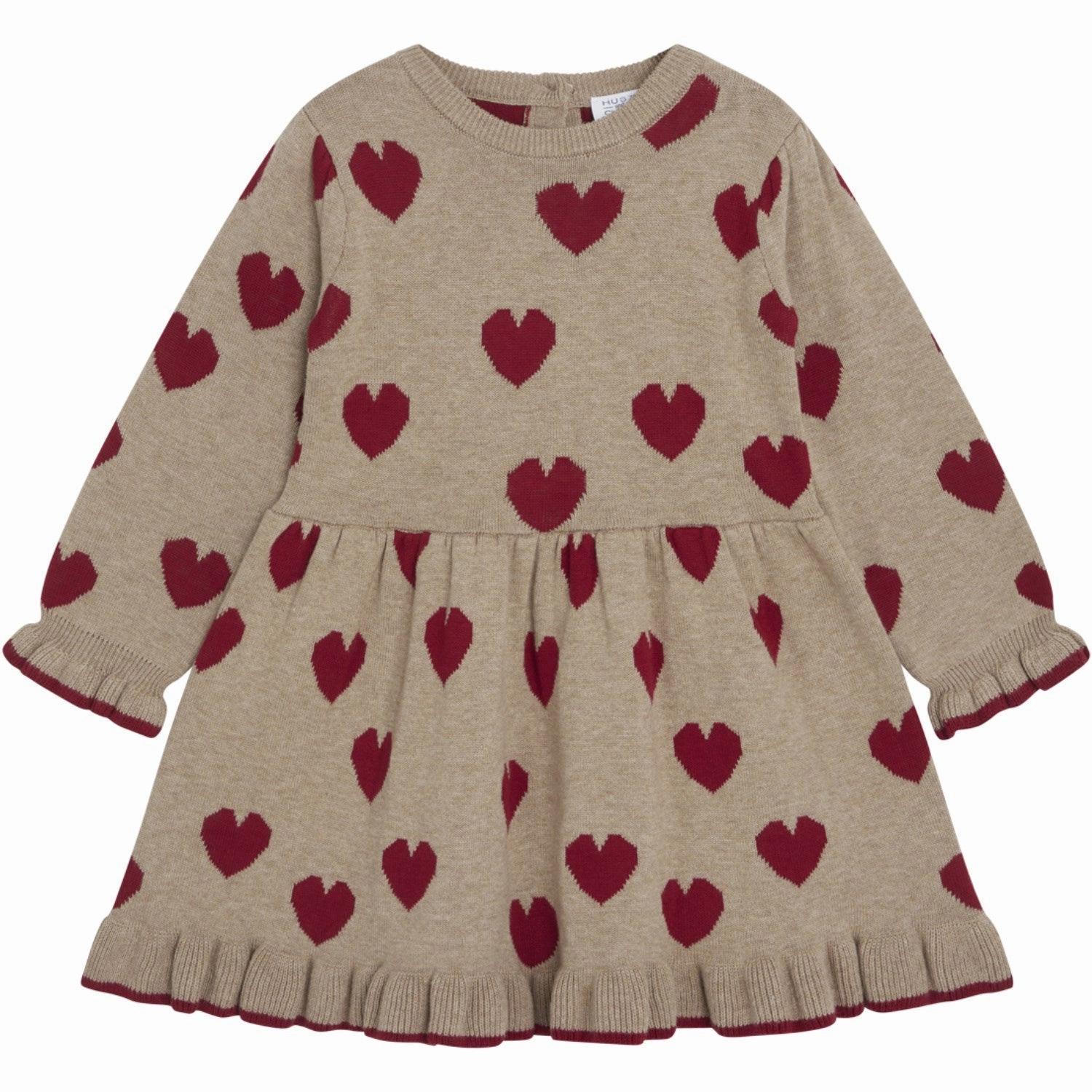 Hust & Claire Biscuit Melange Karina Dress Fashionable Comfort