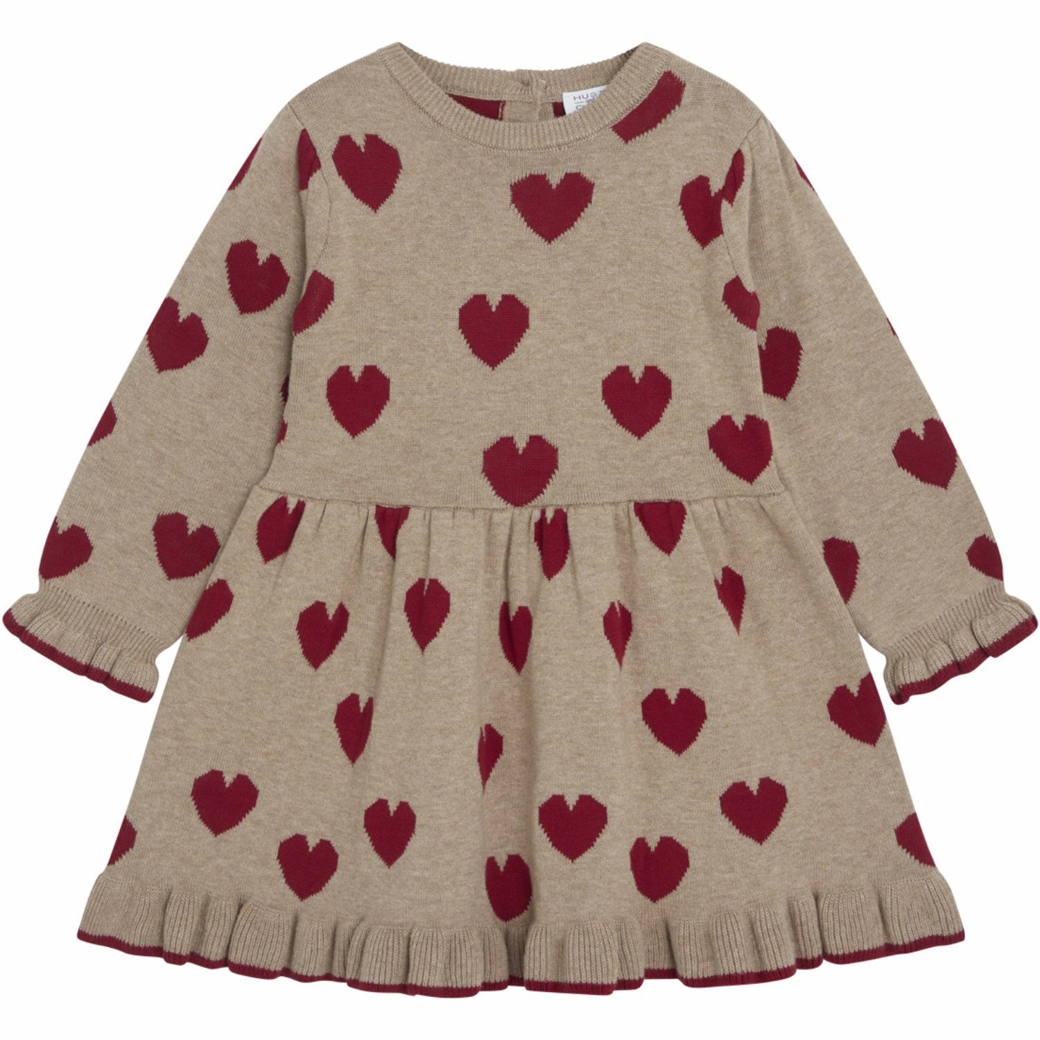 Hust & Claire Biscuit Melange Karina Dress Bold Movement