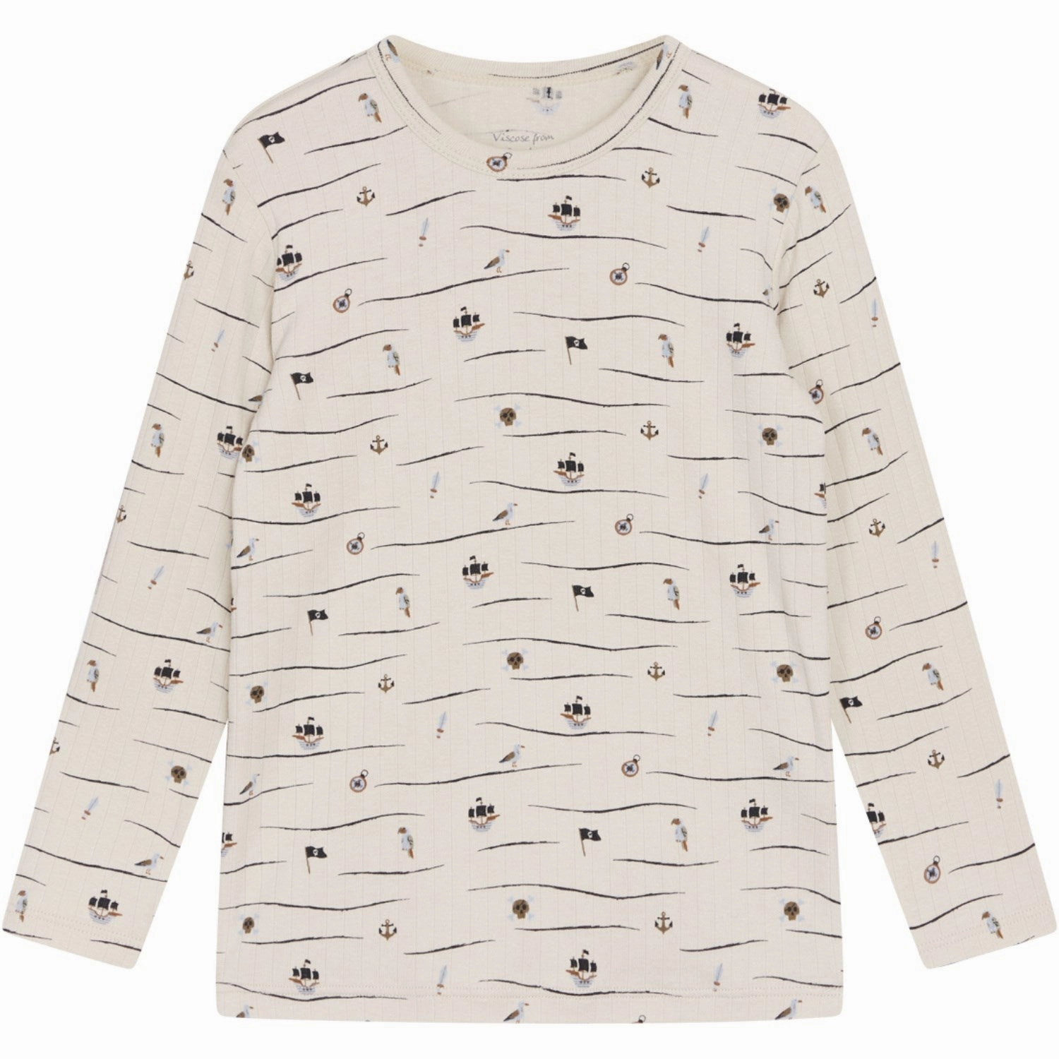 Camouflage Print Hust & Claire French Oak Austin Blouse