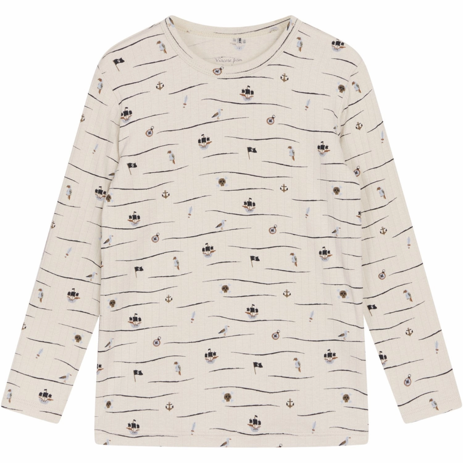 Hust & Claire French Oak Austin Blouse Subtle pattern Fitted Design