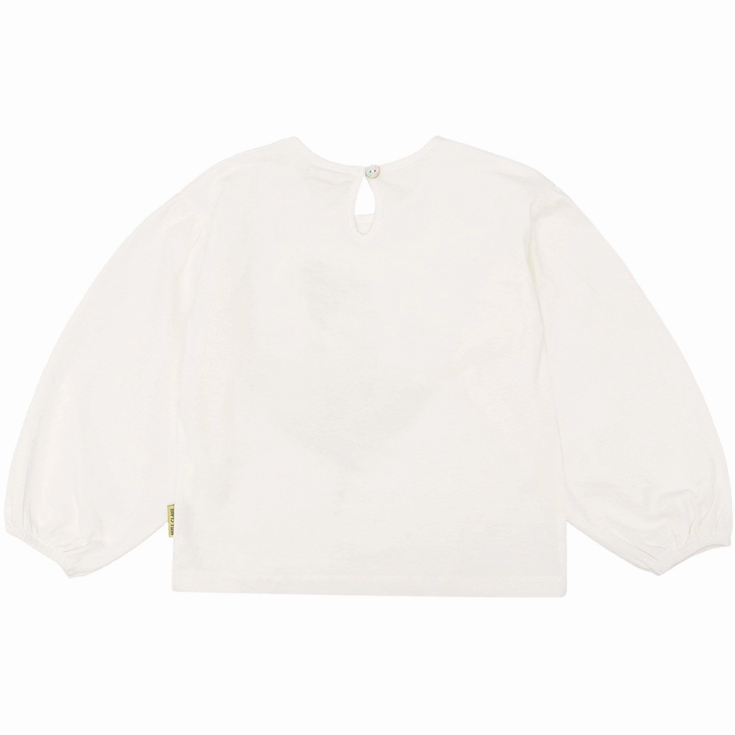 Brushed Inner Lining Odor Resistant Hust & Claire Ivory Alma Blouse