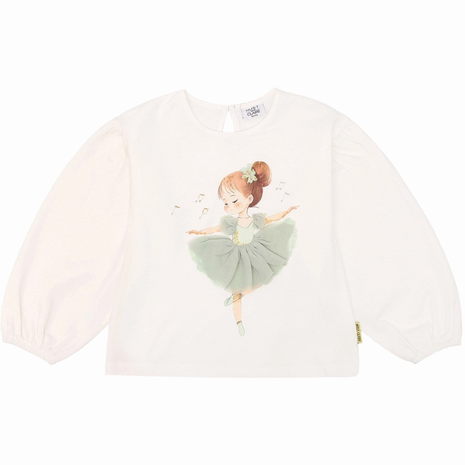 Classy Detail Hust & Claire Ivory Alma Blouse