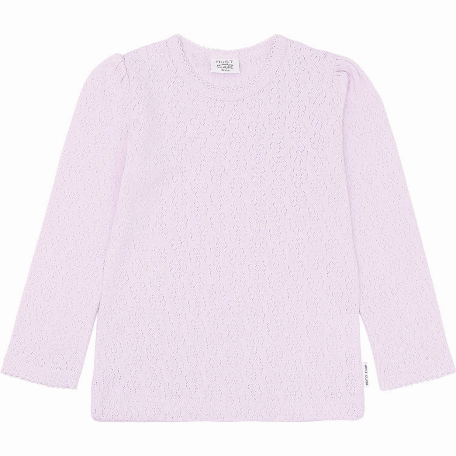 Flex Fit Collar Mature Elegance Hust & Claire Lavender Alma Blouse