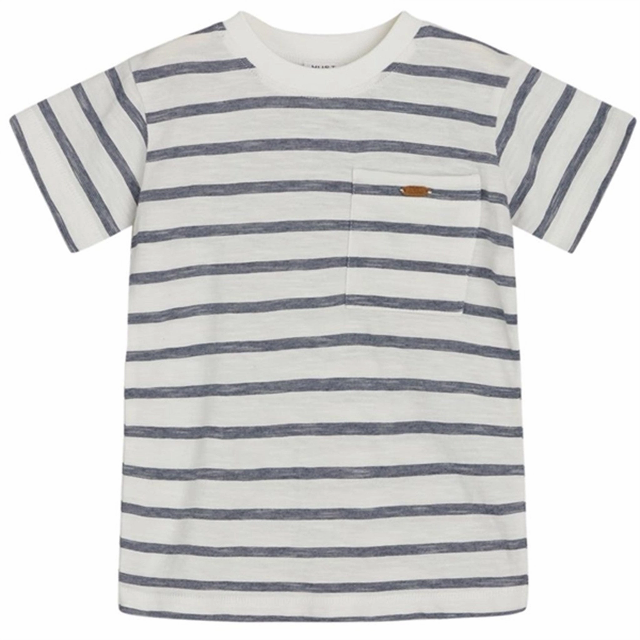 Biodegradable Textile Chic Vibes Hust & Claire Mini Arthur T-shirt Blue Moon