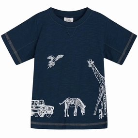 Cozy Comfort Look Hust & Claire Mini Arwin T-shirt Blue Moon