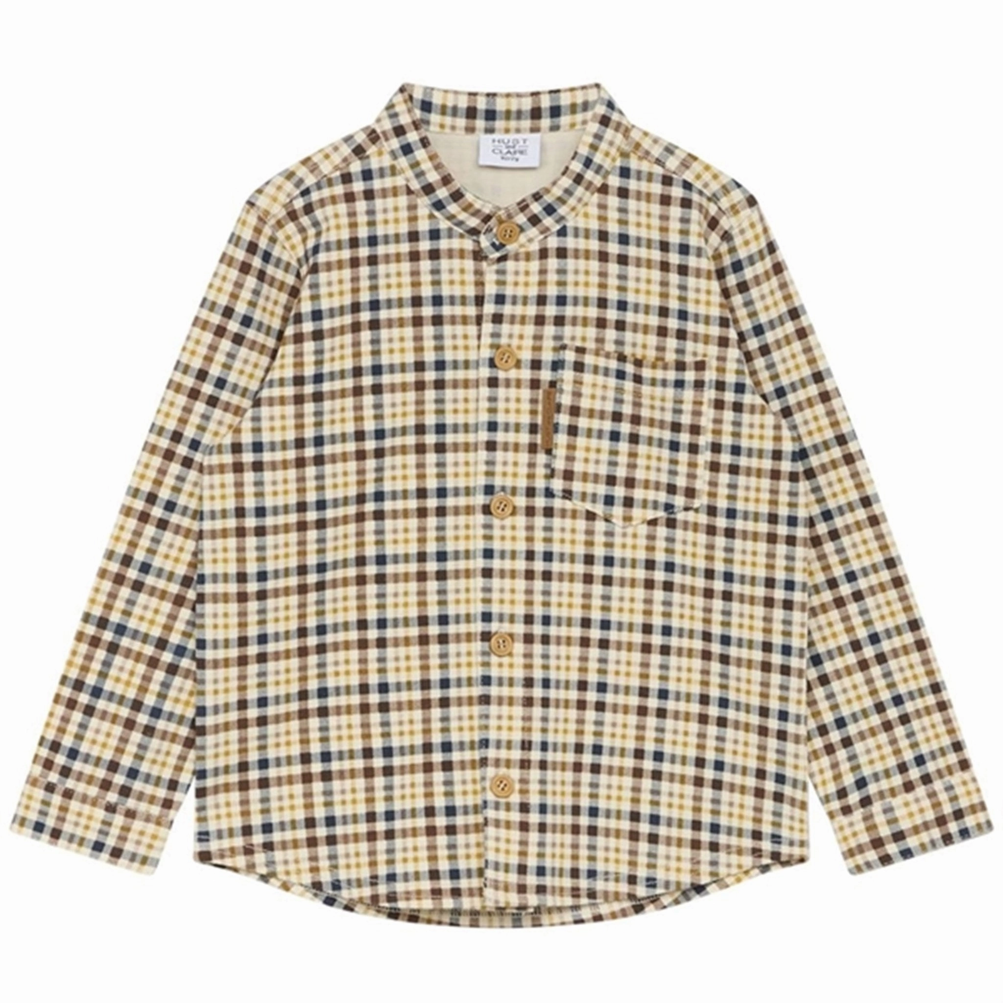 Hust & Claire Mini Blue Night Ravn Shirt Stylish Detail Workwear Ready