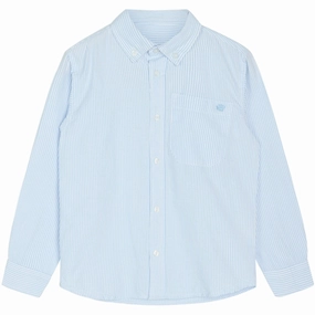 Hust & Claire Mini Light Blue Ruben Skjorte Sophisticated Style