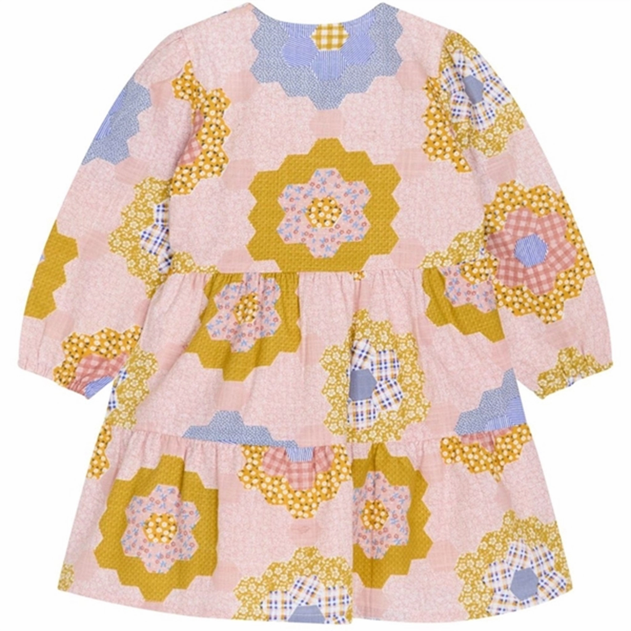 Hust & Claire Mini Peach Dust Kissy Dress Smooth silhouette