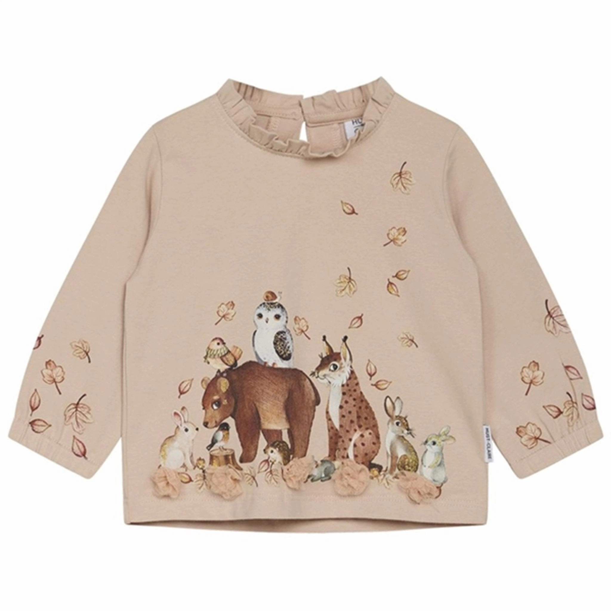 Camping Essential No Chafe Edging Hust & Claire Mini Peach Rose Aimi Blouse