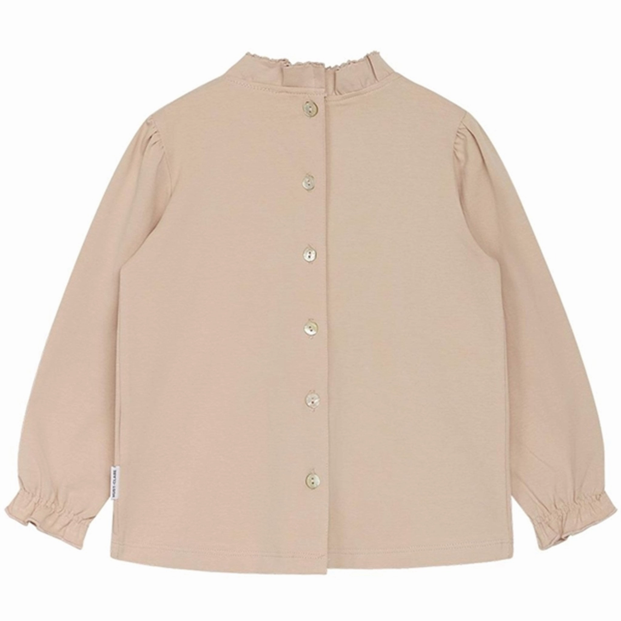 Hust & Claire Mini Peach Rose Anneli Blouse Tailored Fit Twill Weave