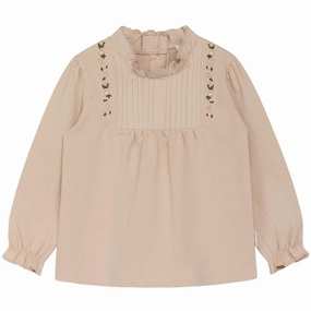 Hust & Claire Mini Peach Rose Anneli Blouse Smart Appearance Trendy designs