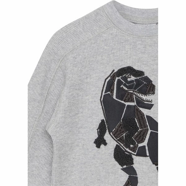 tailored look Hust & Claire Mini Pearl Grey Melange Amund Blouse