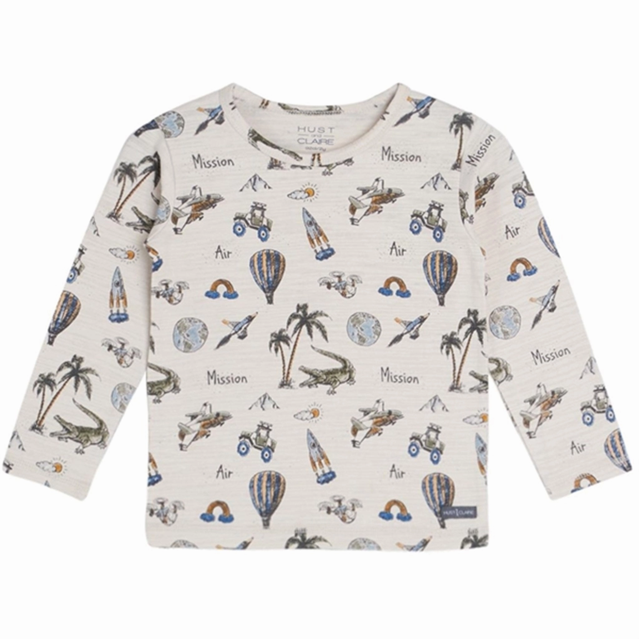 Hust & Claire Mini Sand Stone August Blouse Structured Shoulder Support Sleepwear