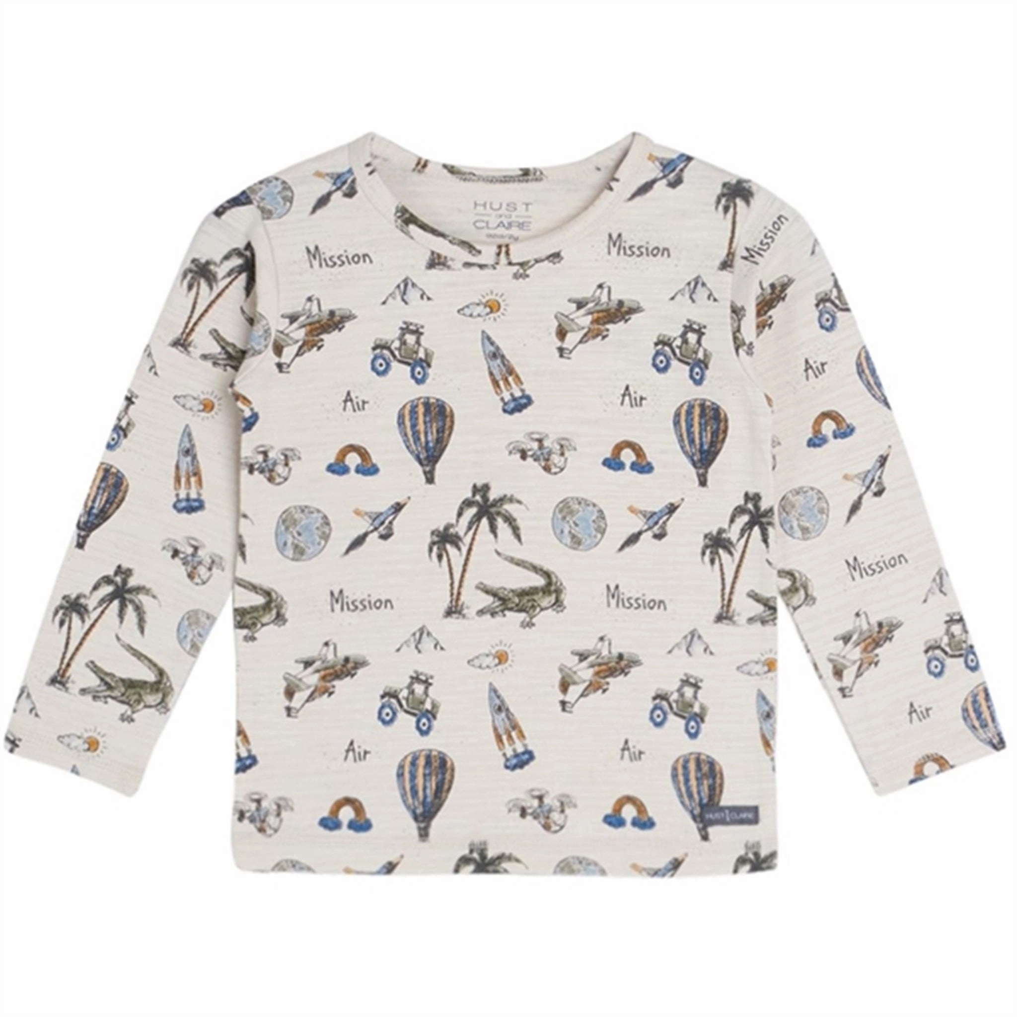 Non Chafe Seams Current Style Hust & Claire Mini Sand Stone August Blouse