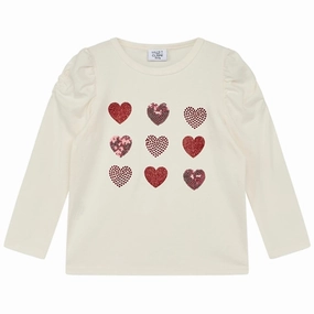 Textured Finish Hust & Claire Mini Sugar Angela Blouse