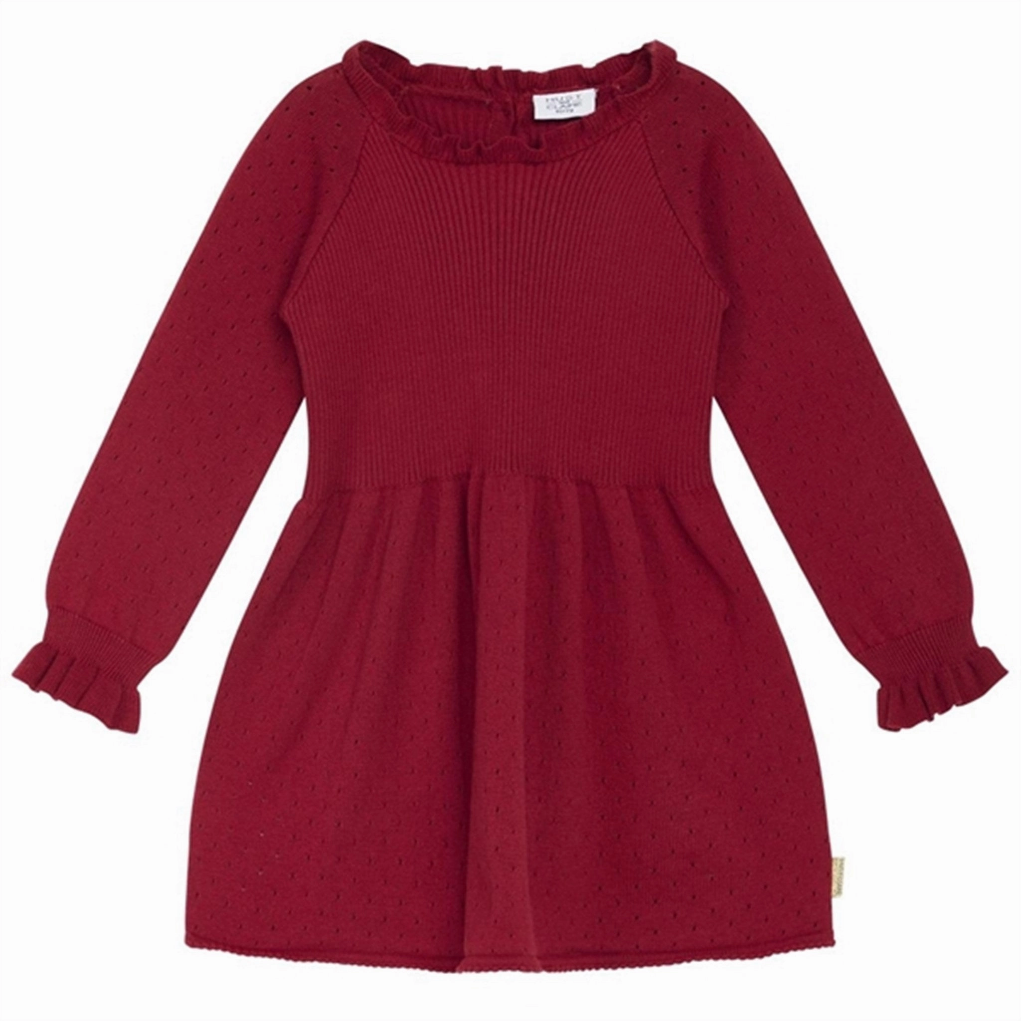 Versatile Style Chic Tone Hust & Claire Mini Teaberry Karrie Dress