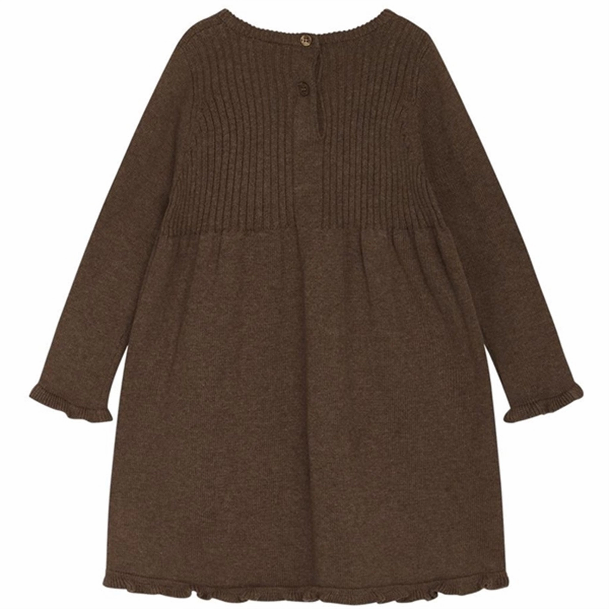 Velvet-Touch Hust & Claire Mini Toffee Melange Daisi Dress
