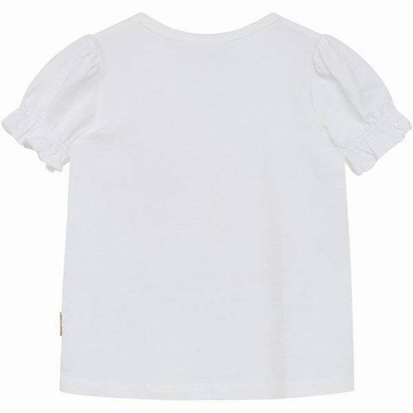 Hust & Claire Mini White Ayla T-shirt Lightweight Look Timeless Wear