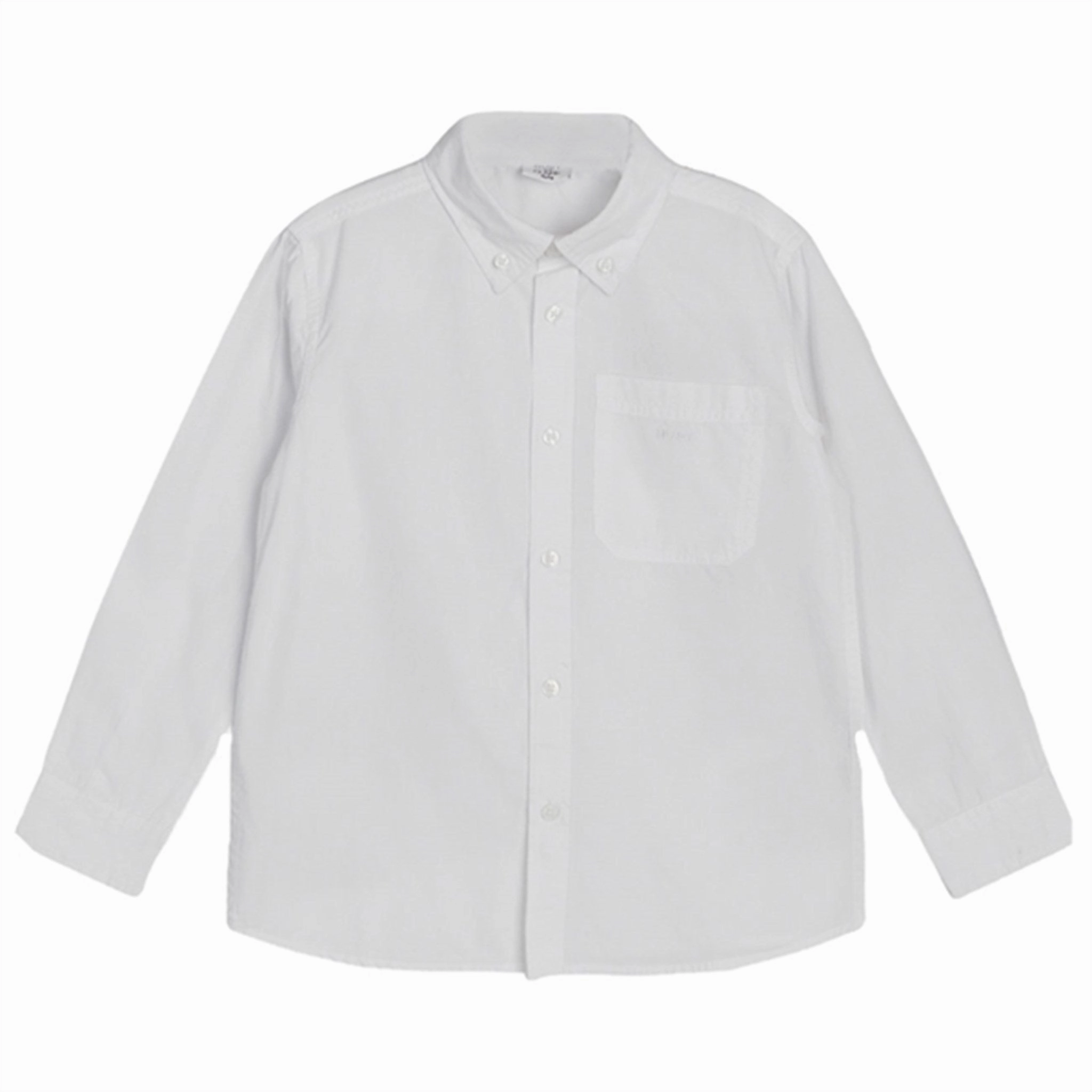 Pure Cotton Soft Stretch Collar Hust & Claire Mini White Ross Shirt