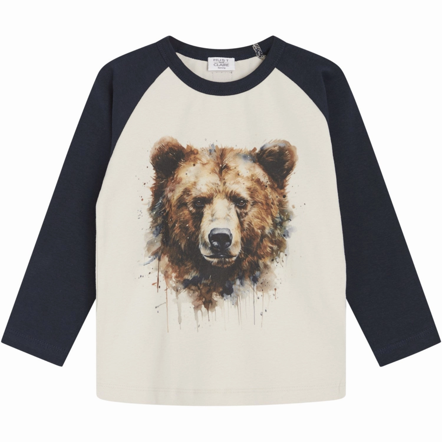 Durable Texture Hust & Claire Navy Anton Blouse