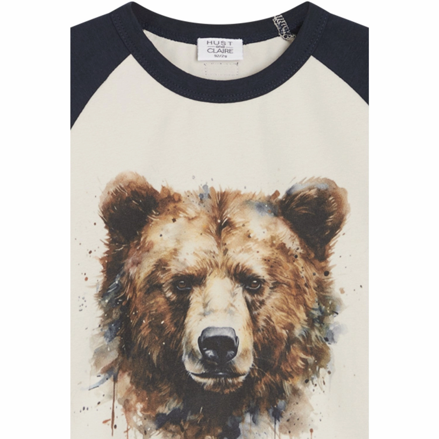 Hust & Claire Navy Anton Blouse Unisex Choice