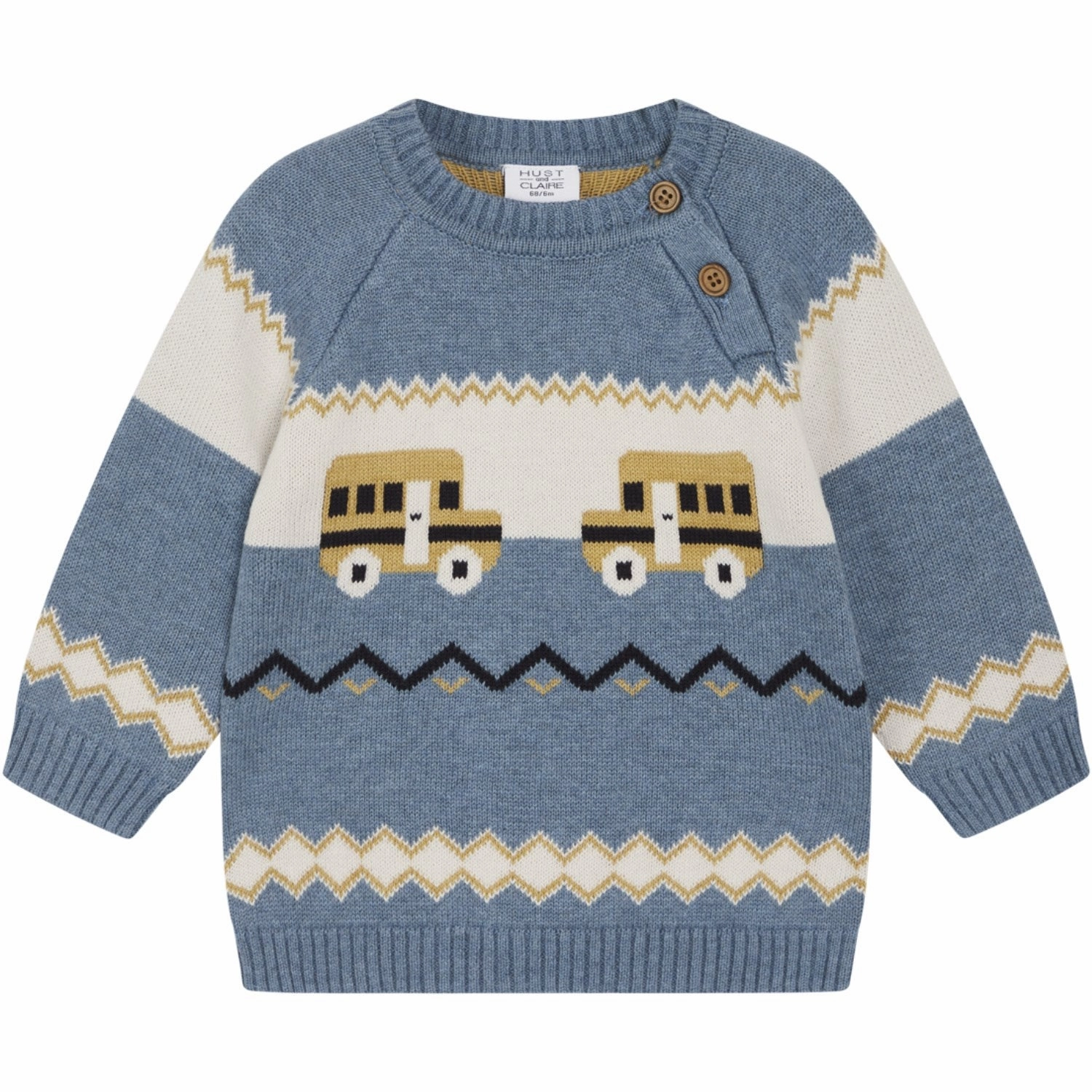Hust & Claire Ocean Melange Baby Palle Pullover Errand Ready