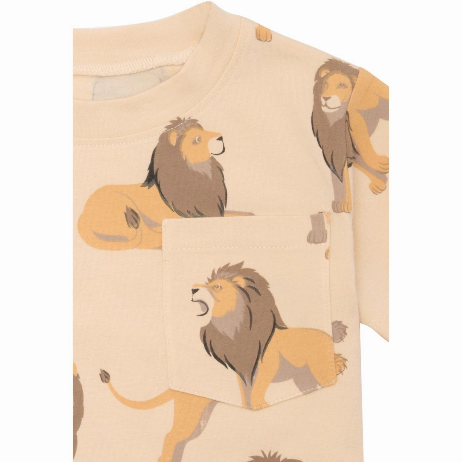 semi-formal style Lightweight Look Hust & Claire Sand Anton T-shirt