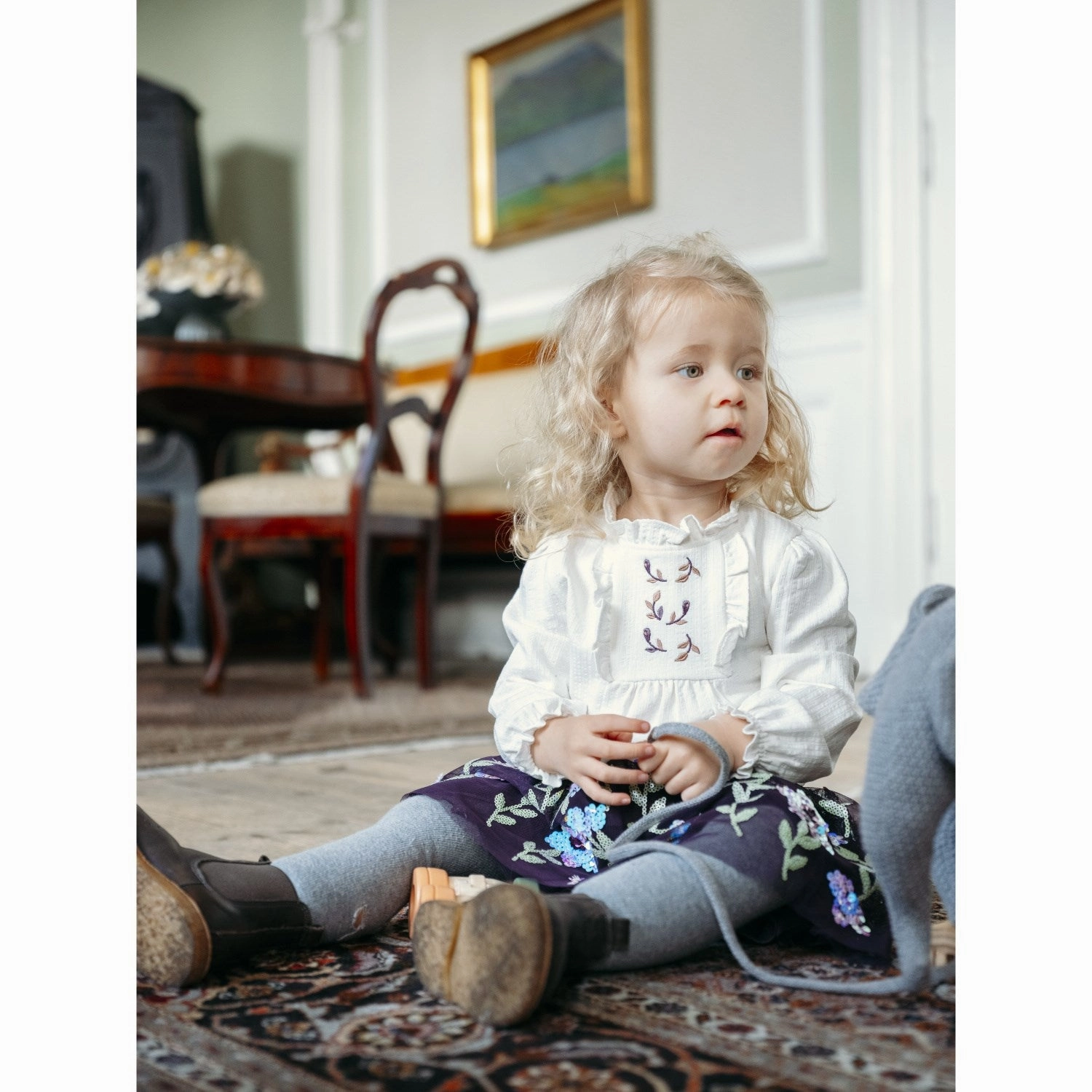 Petite Fit Stylish Detail Hust & Claire Sugar Alma Blouse