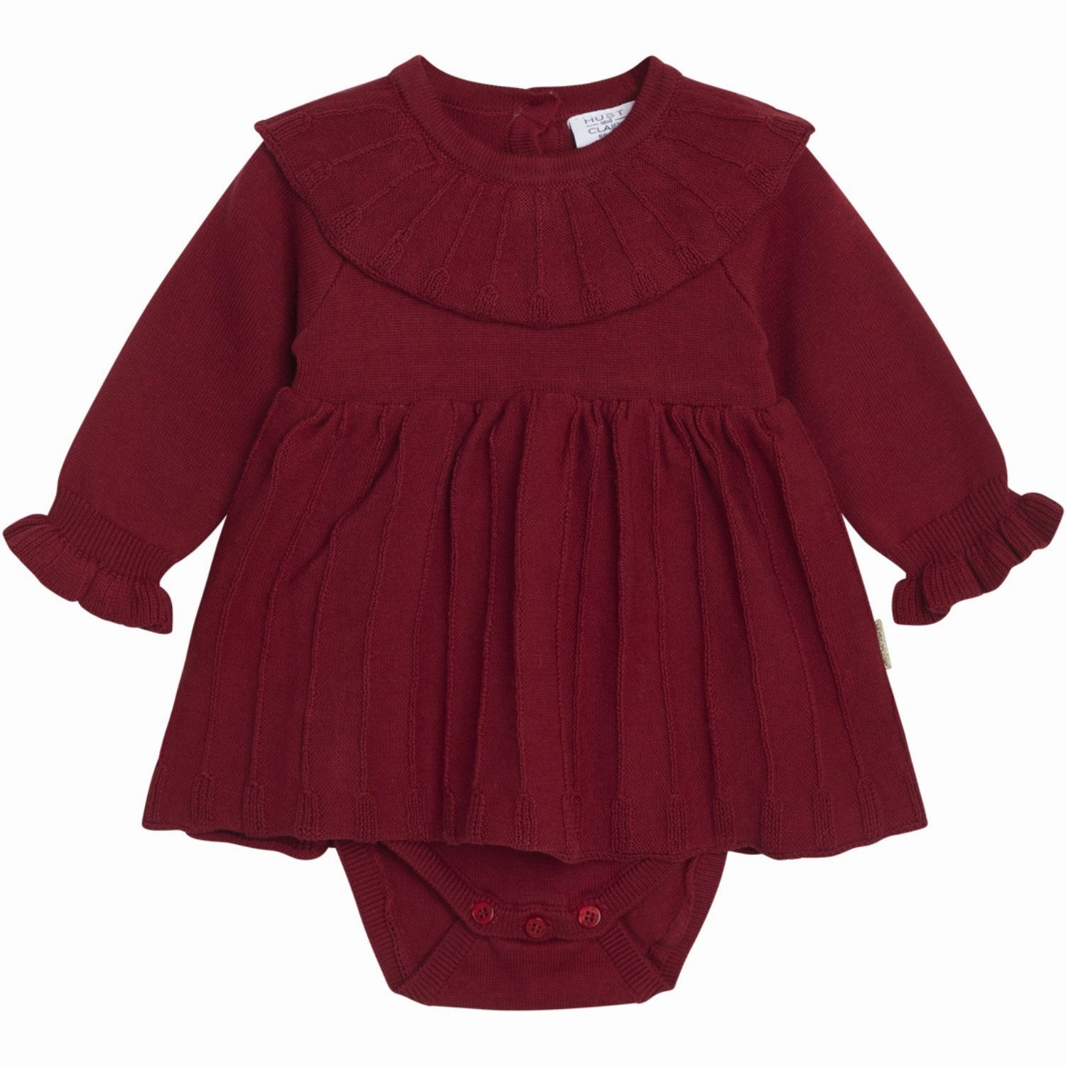 Office Wear Moment Soft Hust & Claire Teaberry Klara Body Dress