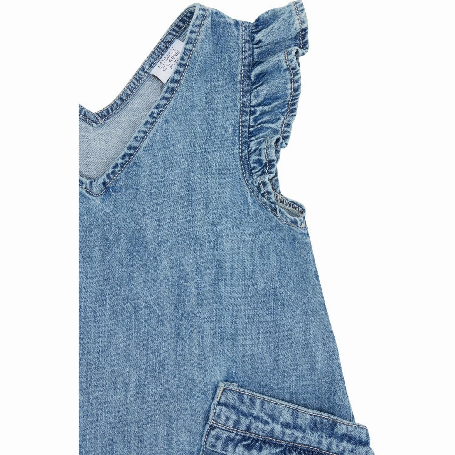 Workwear Comfort Smart Layer Hust & Claire Washed Denim Kaila Dress