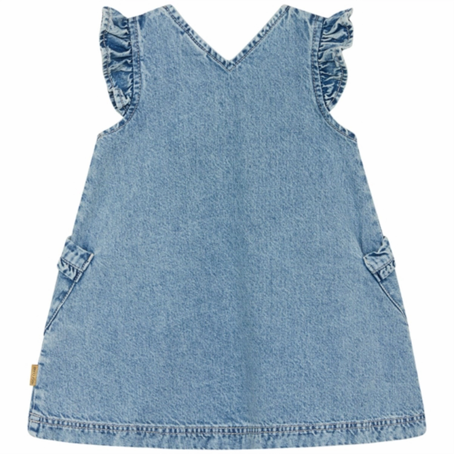 Flowing Fit Hust & Claire Washed Denim Kaila Dress