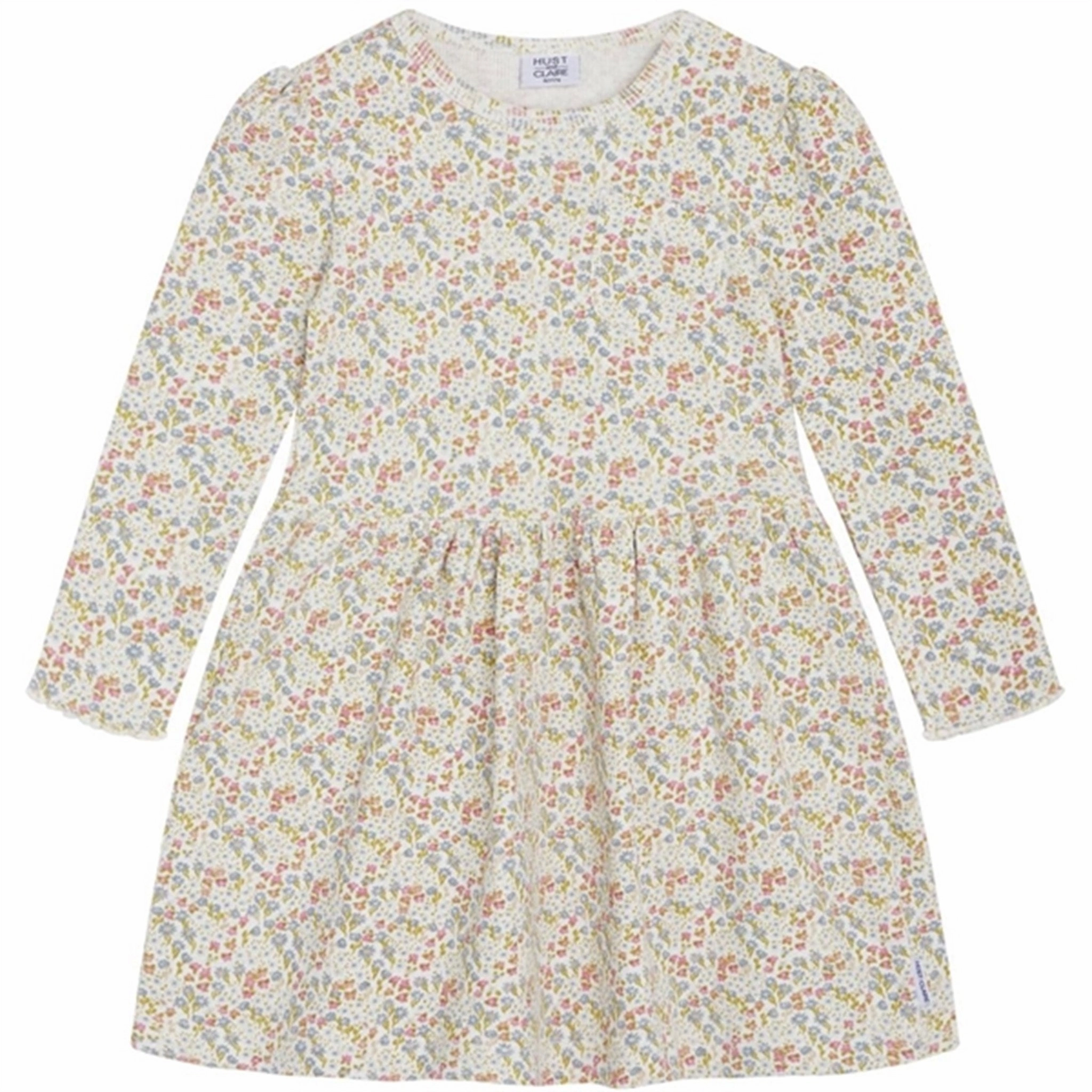 Flowing Lines Trend Appeal Hust & Claire Whisper Melange Kila Dress